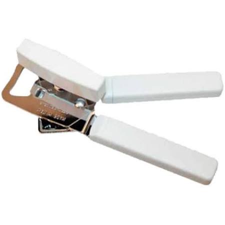 Winco Can Opener, Portable, White PVC