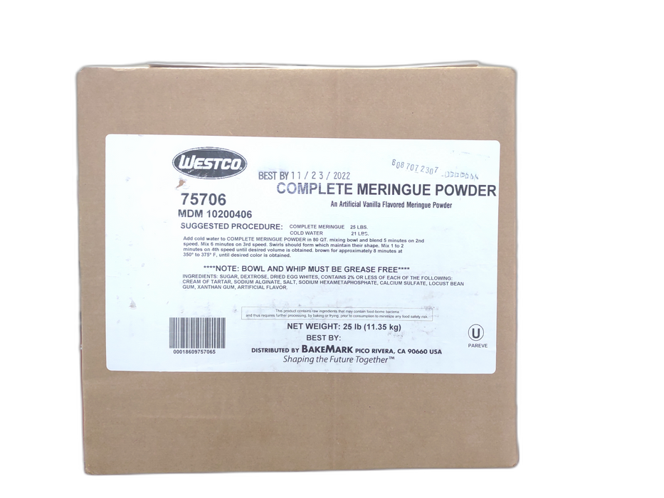 Westco Complete Meringue Powder 25 lbs