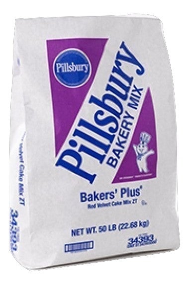 Pillsbury Cream Cake Mix.
